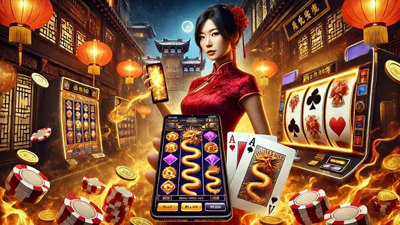ภาพประกอบเกมสล็อตวงล้อบนมือถือ